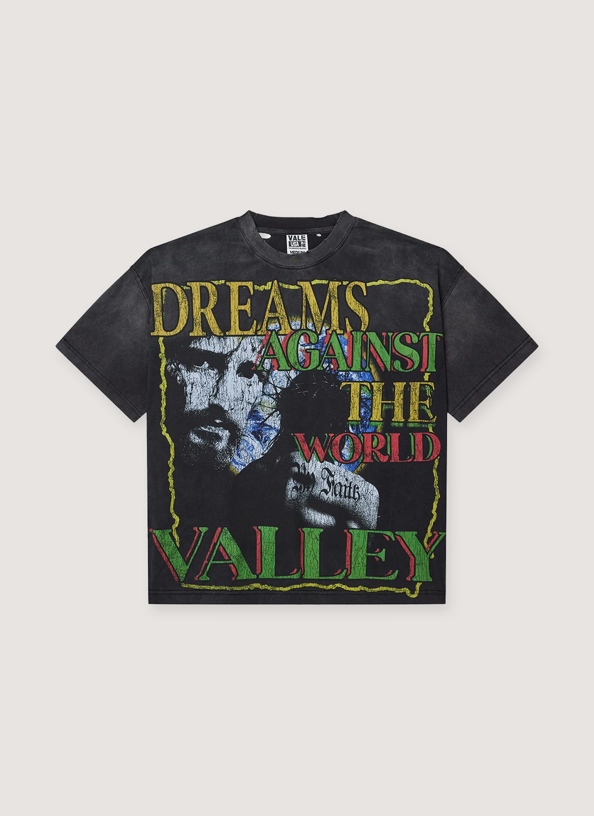 Vale Forever Dreams Vs World Tee Vintage Black