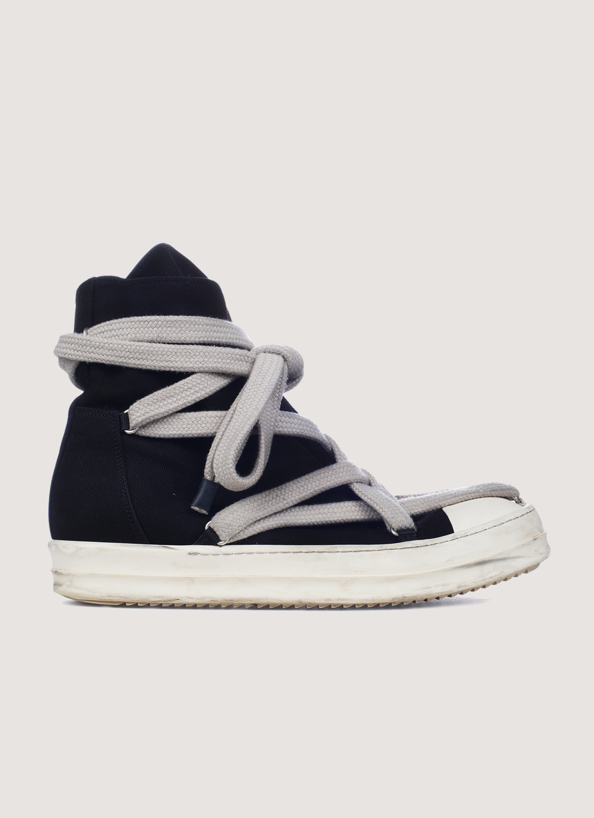 Rick Owens DRKSHDW Hexa Jumbo Lace Sneaks Black (Pre-Owned)