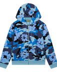 Denim Tears Cotton Wreath Zip Sweatshirt Blue Camo