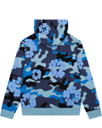 Denim Tears Cotton Wreath Zip Sweatshirt Blue Camo