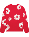 Denim Tears Cotton Wreath Long Sleeve Red