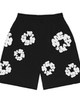 Denim Tears Cotton Wreath Sweatshorts Black