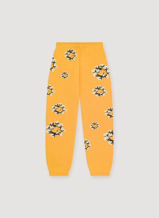 Denim Tears x CPFM Cactus Tears Wreath Sweatpants Yellow