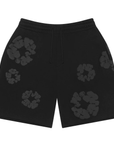 Denim Tears Mono Wreath Sweatshorts Black