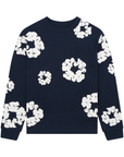 Denim Tears Cotton Wreath Long Sleeve Navy