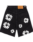 Denim Tears Cotton Wreath Jean Short Black