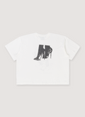 Eifles Heels Tee White Eifles Heels Tee White - Image 2 | Authenticated at Pieces Los Angeles