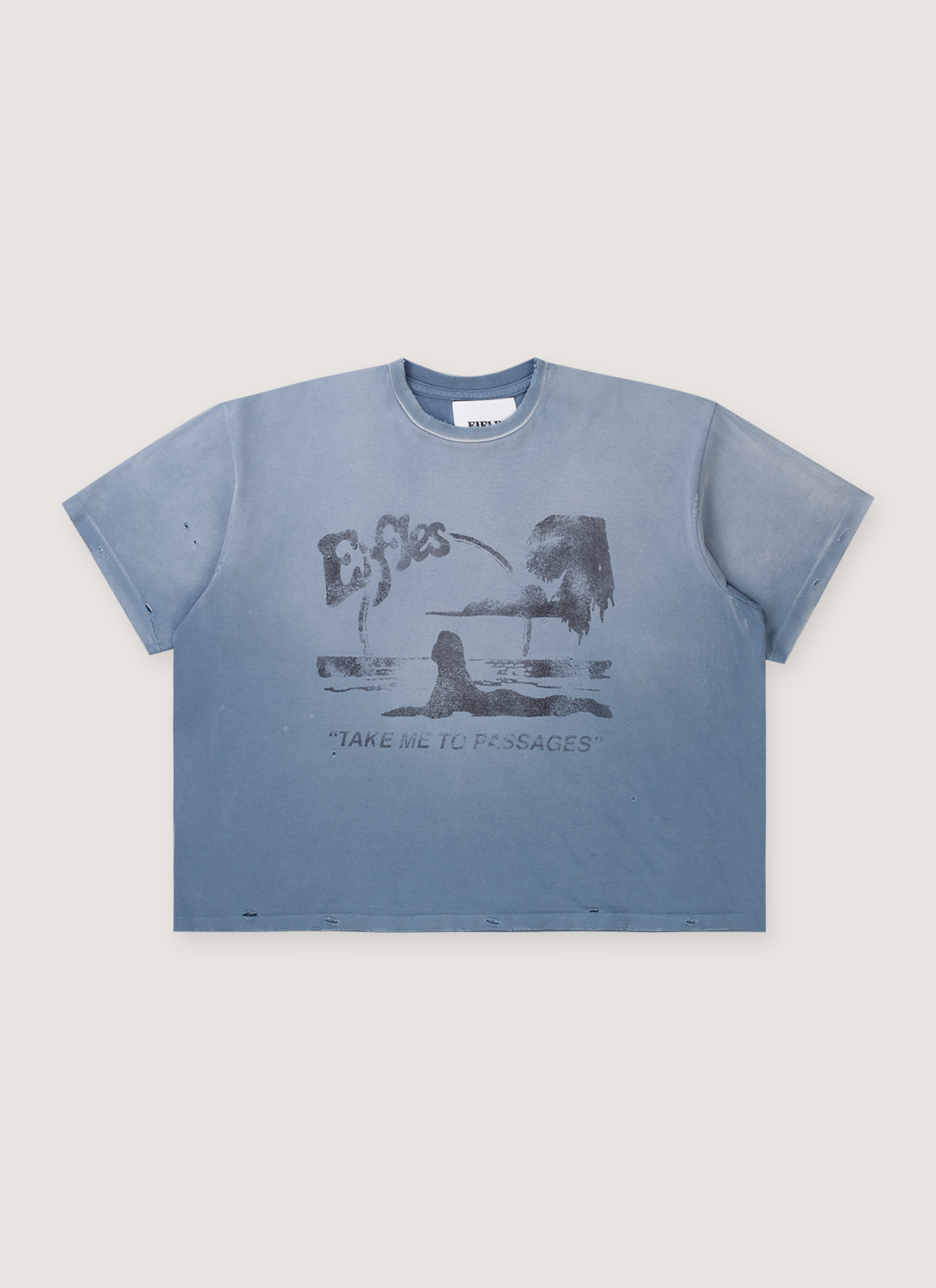 Eifles Malibu Tee Vintage Blue