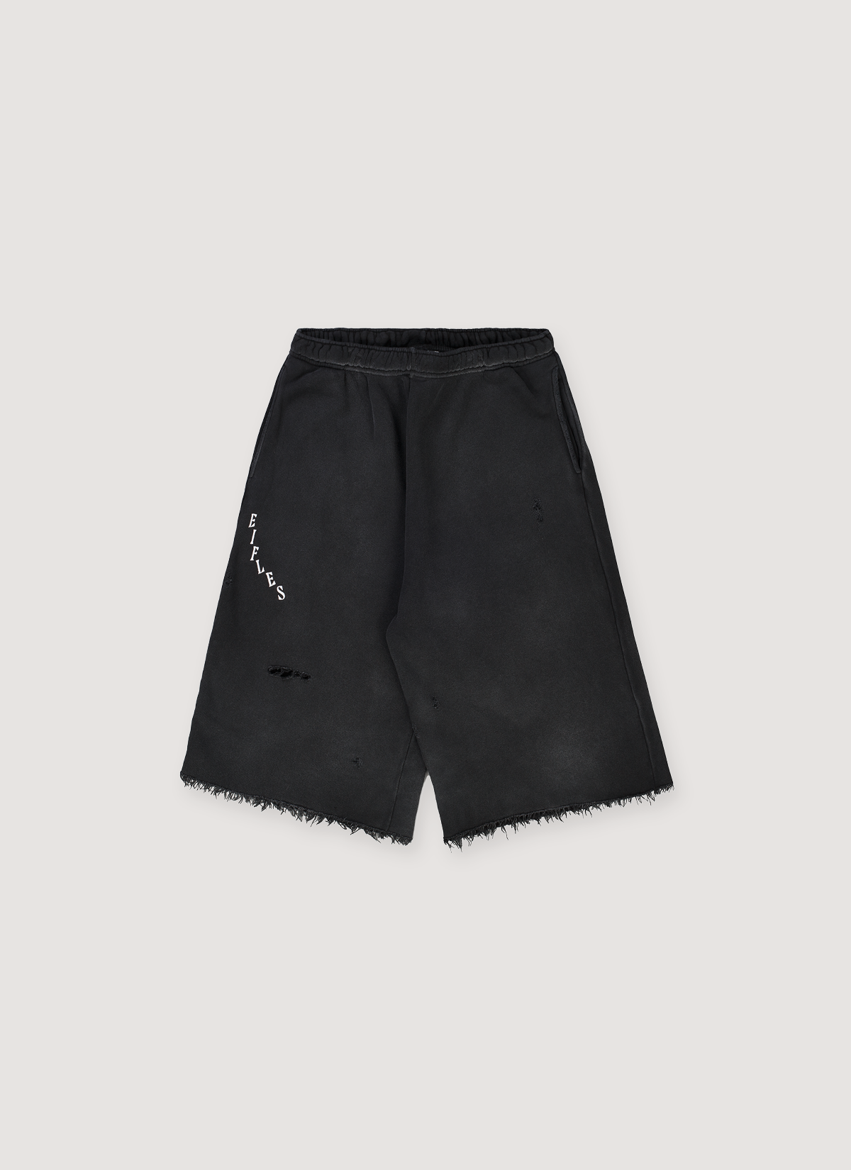 Eifles Everyday Sweatshorts Washed Black