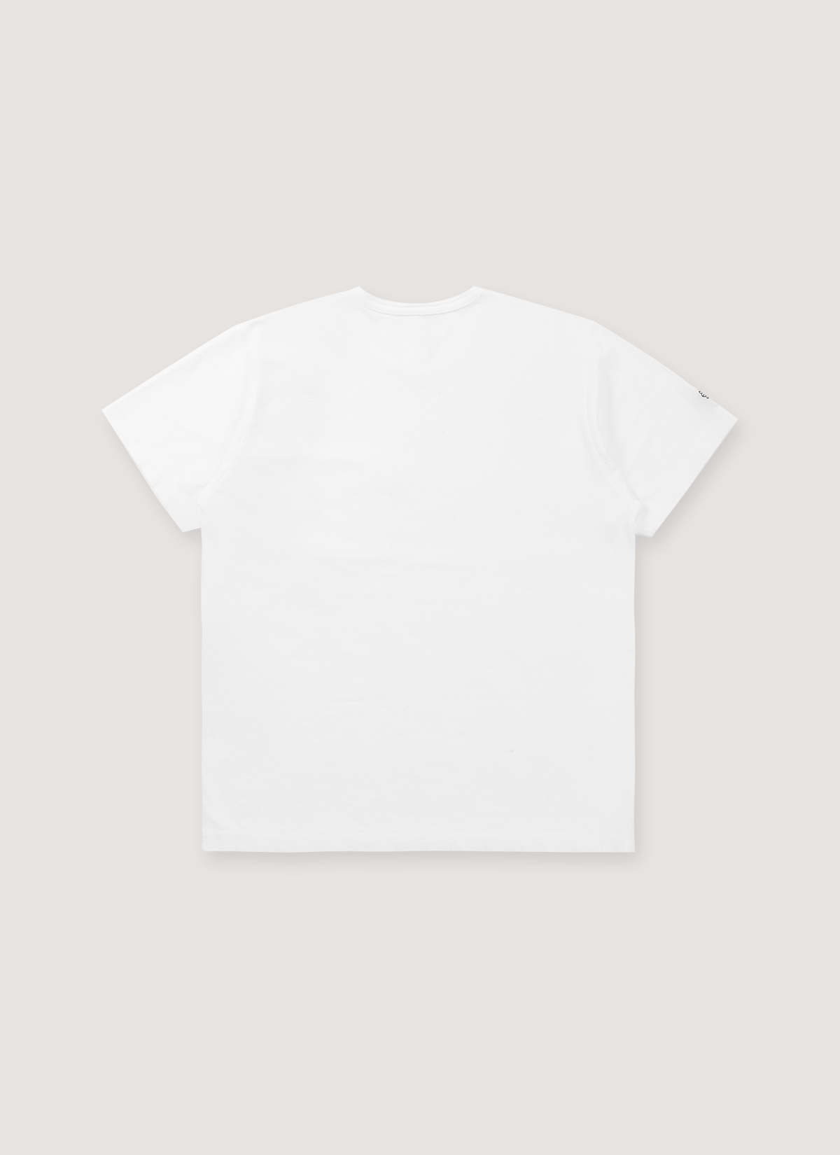 Chrome Hearts Heavyweight Embroidered Pocket Tee Shirt White, white label, embroidered sleeve detail, back view Chrome Hearts Heavyweight Embroidered Pocket Tee White - Image 2 | Authenticated at Pieces Los Angeles