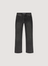 Lost SHDWS Embossed Denim Jeans Black with black monochrome asterisk logos all over, front view