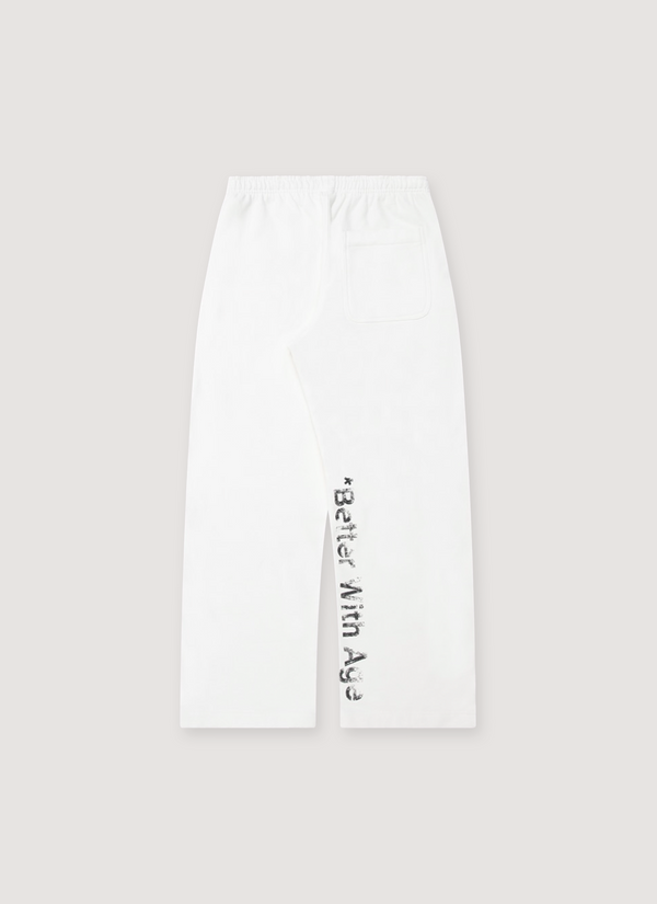 Better With Age Ennui Sweatpants Vintage White alternate view - Shop at Pieces Los Angeles