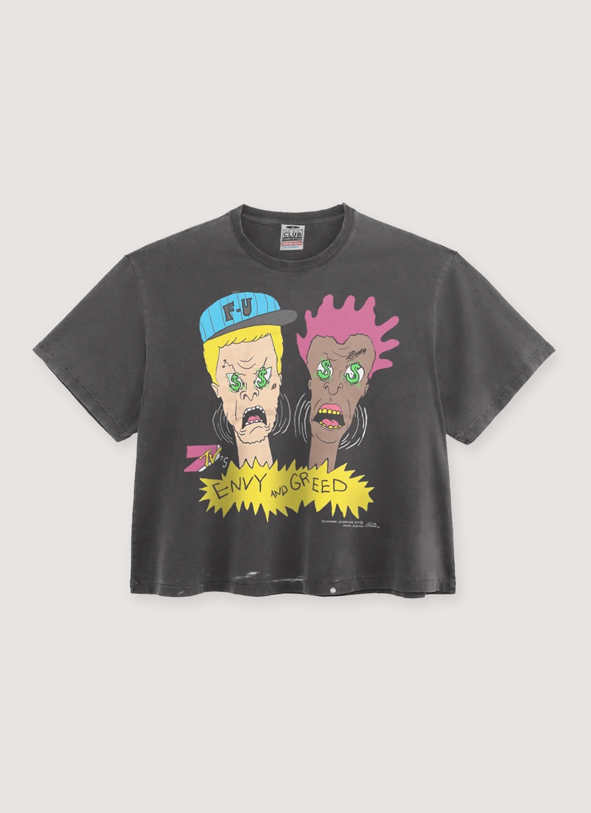 Triple Sevens Envy & Greed Tee Vintage Black