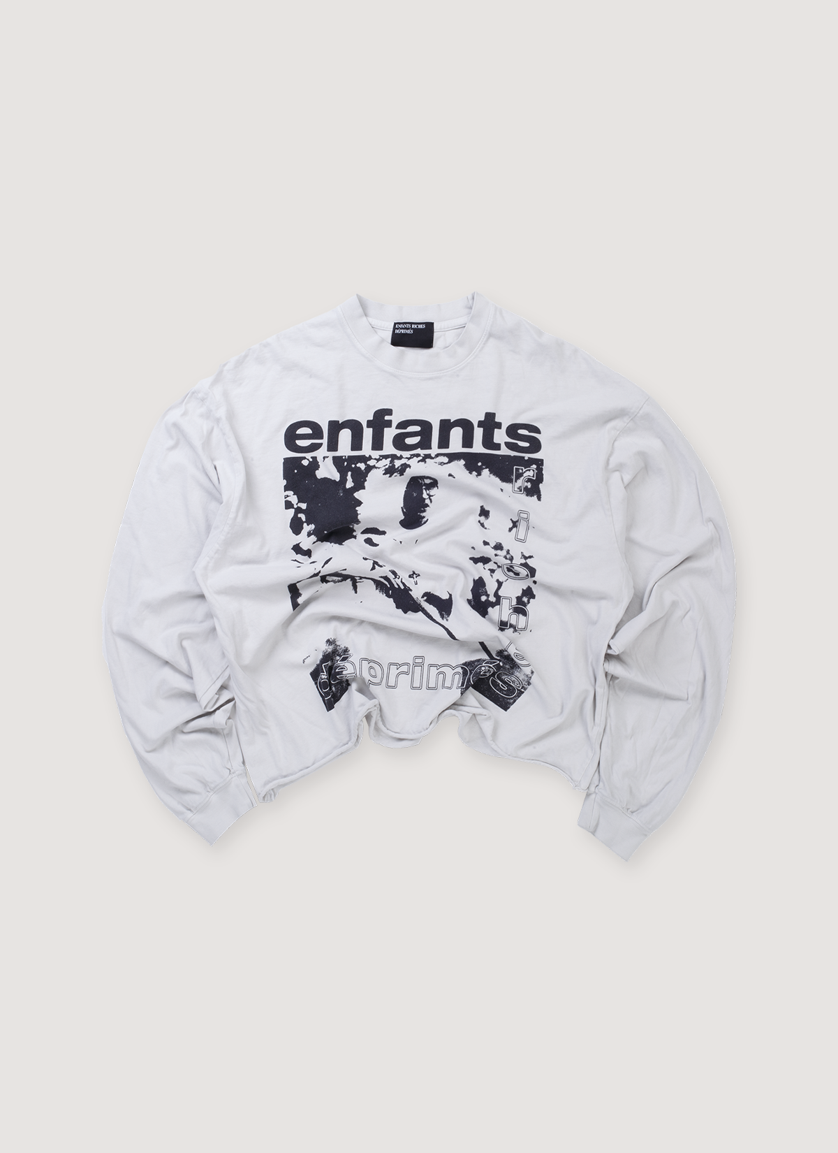 Enfants Riches Déprimés Gun/Nun Longsleeve White (Pre-Owned) Enfants Riches Déprimés Gun/Nun Longsleeve White (Pre-Owned) - Image 1 | Authenticated at Pieces Los Angeles