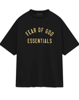 Essentials Jersey Crewneck Tee Black Gold