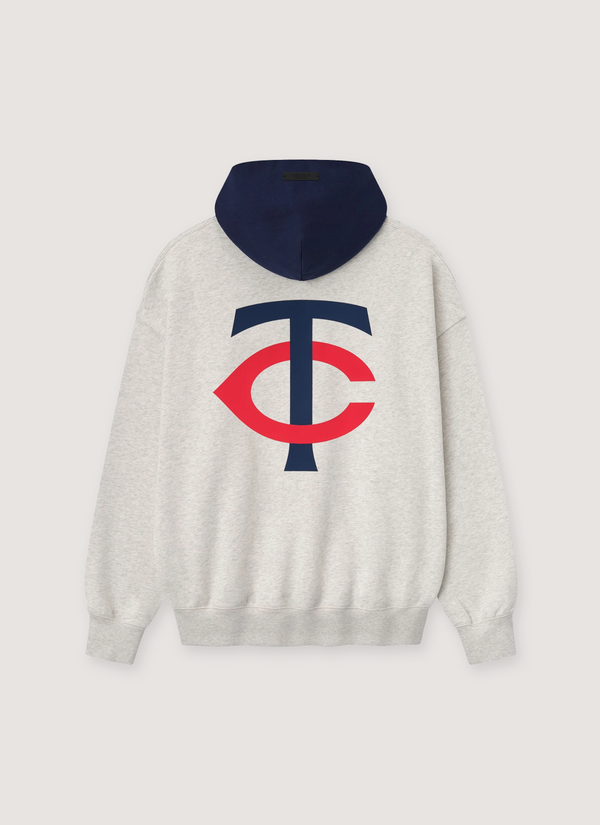 Essentials MLB Twins Sport Sweatshirt Oatmeal Heather alternate view - Shop at Pieces Los Angeles