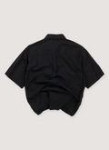 Undercover Bug Embroidered Shirt Black (Pre-Owned) button up closure, embroidered details, back view Undercover Bug Embroidered Shirt Black Red (Pre-Owned) - Image 2 | Authenticated at Pieces Los Angeles