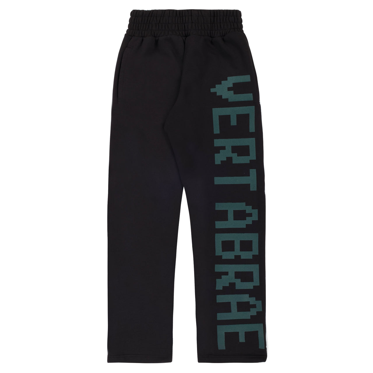 Vertabrae Logo Sweatpants Black Green