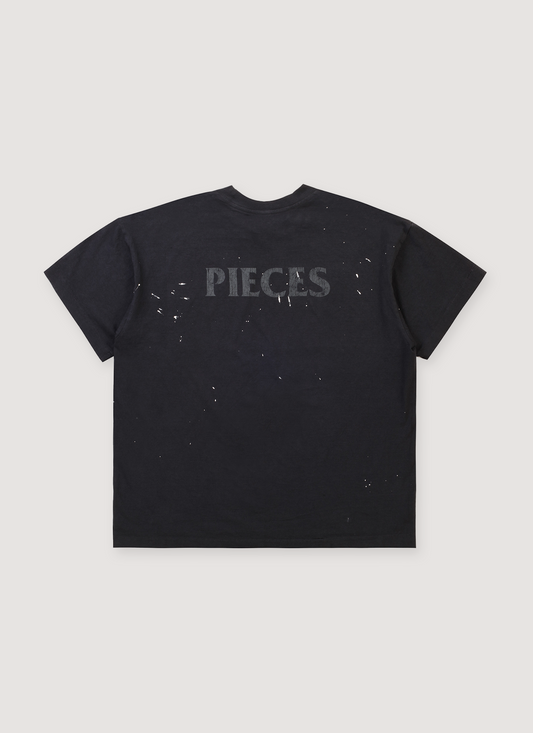 Pieces F***ed Tee Vintage Black