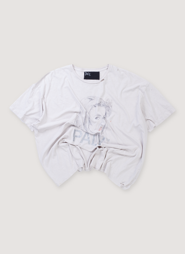 Paly Hollywood Oui Tee Vintage White (Pre-Owned) Oui Tee Vintage White (Pre-Owned) - Authenticated T-shirts | Pieces Los Angeles