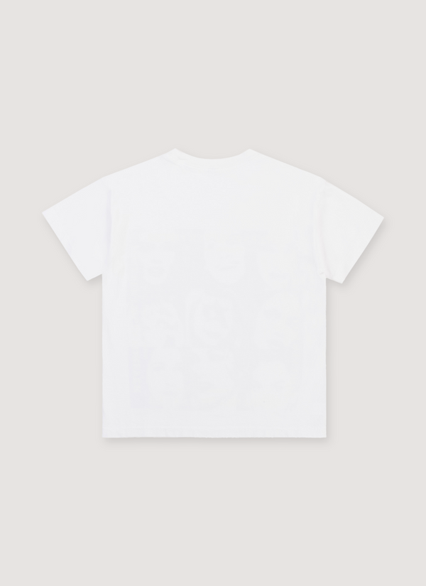 Pieces Faces Tee Bone alternate view - Shop at Pieces Los Angeles