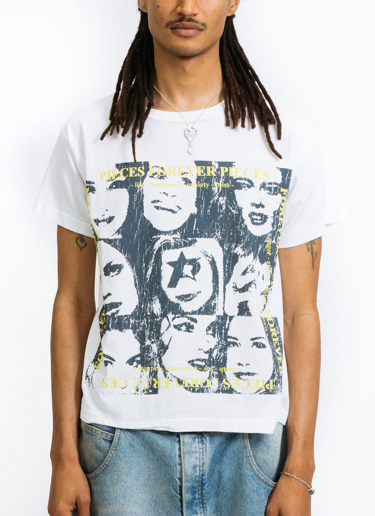 Pieces Faces Tee Bone Pieces Faces Tee Bone - Image 4 | Authenticated at Pieces Los Angeles