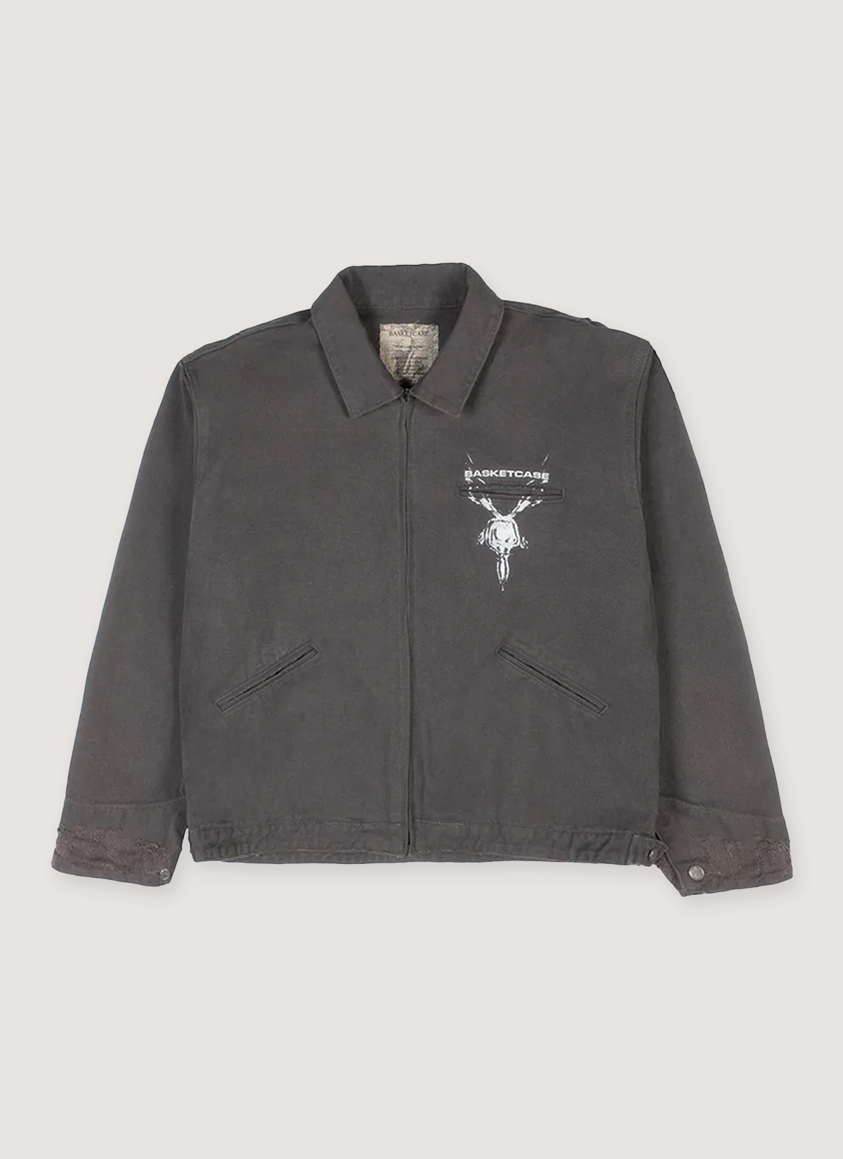 Basketcase Gallery Factory Work Jacket Vintage Black