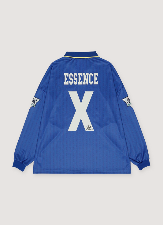 Saint Michael Faith Soccer Shirt Blue