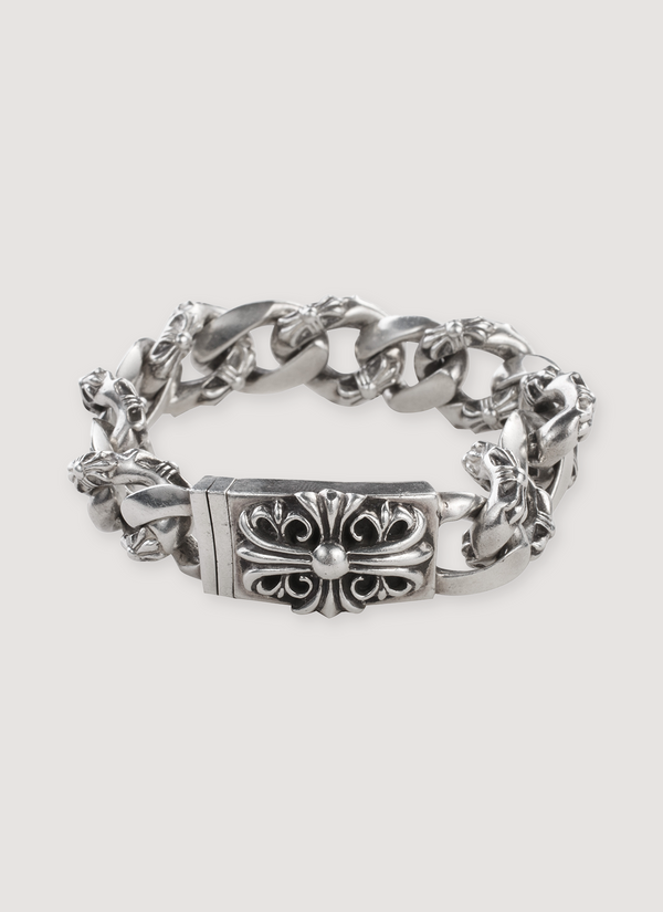 Chrome Hearts Fancy Link Bracelet Silver (Pre-Owned) Fancy Link Bracelet Silver (Pre-Owned) - Authenticated Bracelets | Pieces Los Angeles