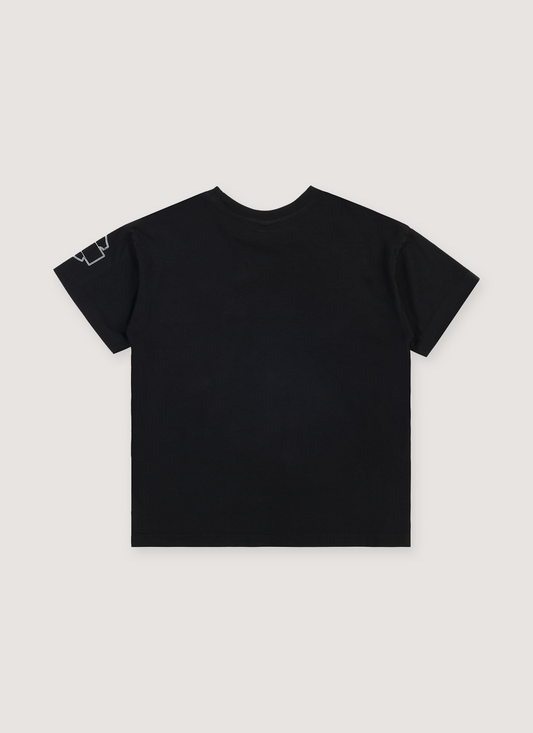 Pieces Fast Bikes Pocket Tee Vintage Black