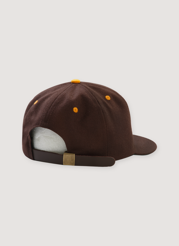 Pieces Father Hat Brown alternate view - Shop at Pieces Los Angeles