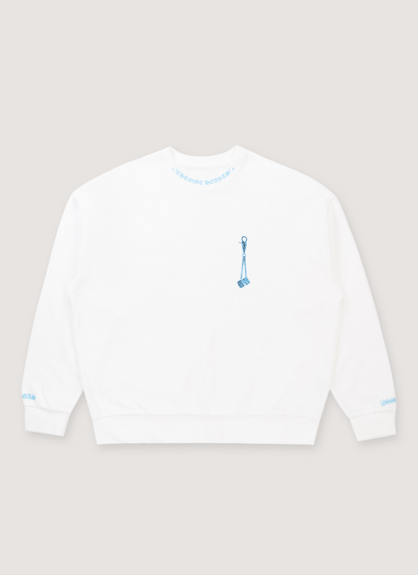 Chrome Hearts Fontainebleau Dice Crewneck White Fontainebleau Dice Crewneck White - Authenticated Sweaters | Pieces Los Angeles