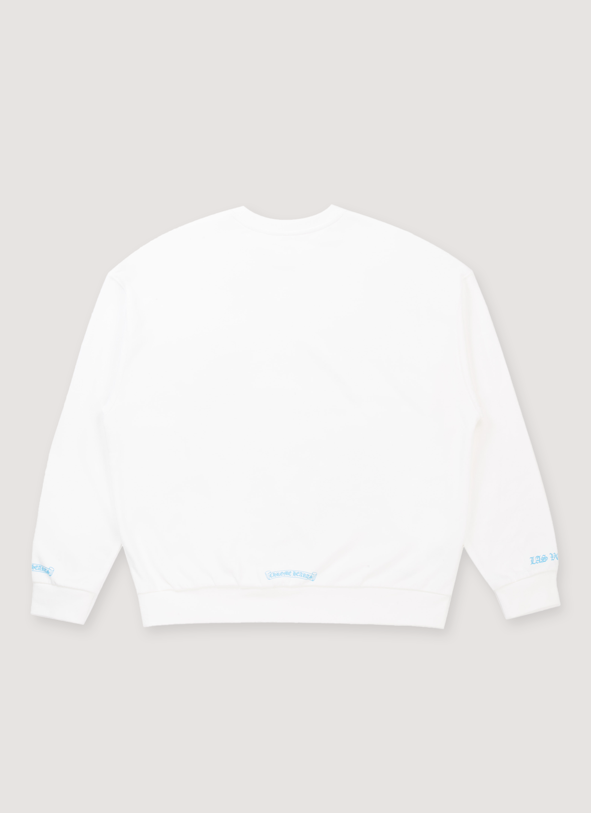 Chrome Hearts Fontainebleau Dice Crewneck White Chrome Hearts Fontainebleau Dice Crewneck White - Image 2 | Authenticated at Pieces Los Angeles
