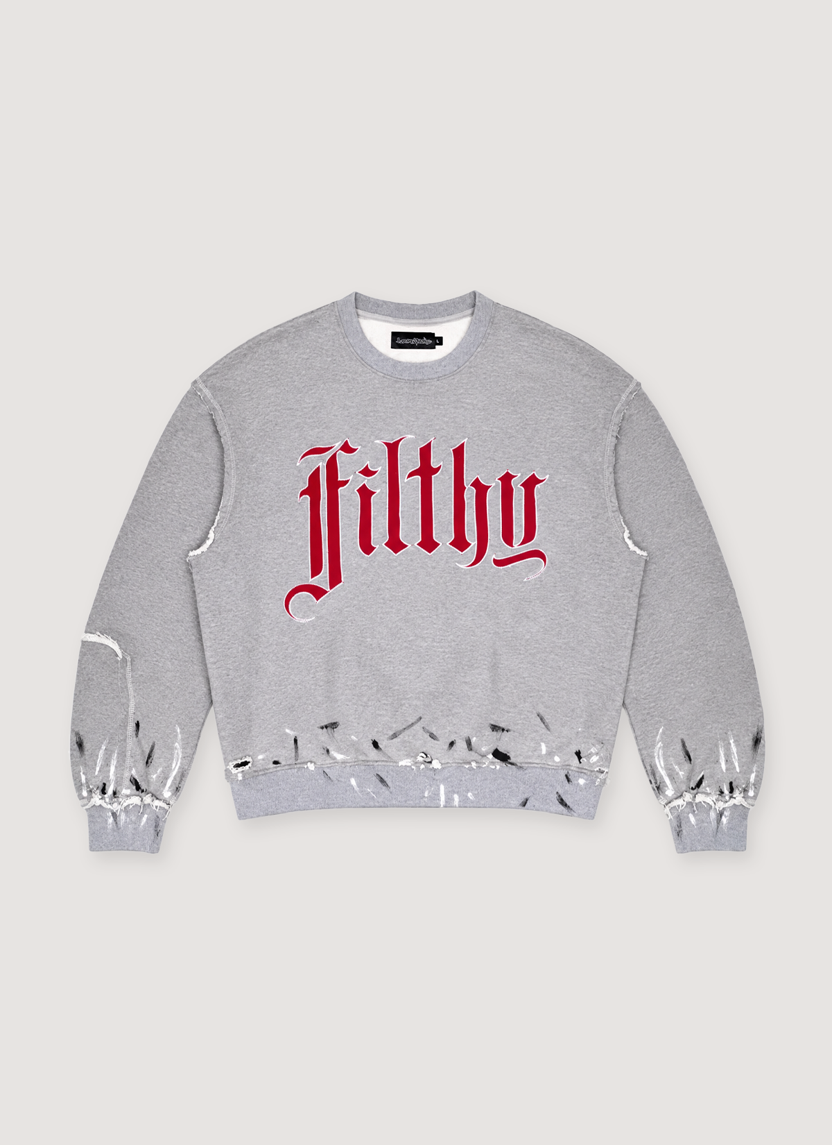 Basement LA Filthy Crewneck Heather Grey