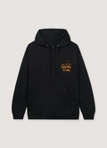 Black Anti Social Social Club A Fire Inside Sweatshirt front view with yellow flames in the text Anti Social Social Club A Fire Inside Sweatshirt - Image 2 | Authenticated at Pieces Los Angeles