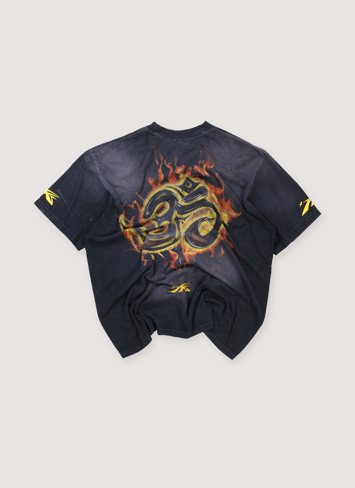 Hellstar Inner Peace Fire Tee Vintage Black (Pre-Owned) Hellstar Inner Peace Fire Tee Vintage Black (Pre-Owned) - Image 2 | Authenticated at Pieces Los Angeles