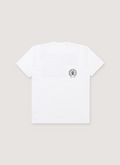 Chrome Hearts American Flag Dagger Tee shirt White front view Chrome Hearts American Flag Dagger Tee White - Image 1 | Authenticated at Pieces Los Angeles
