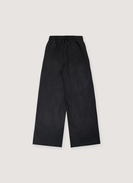 Travis Scott Utopia Flame Sweatpants Black