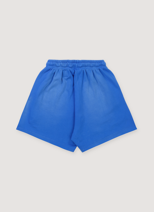 Hellstar Flame Shorts Blue