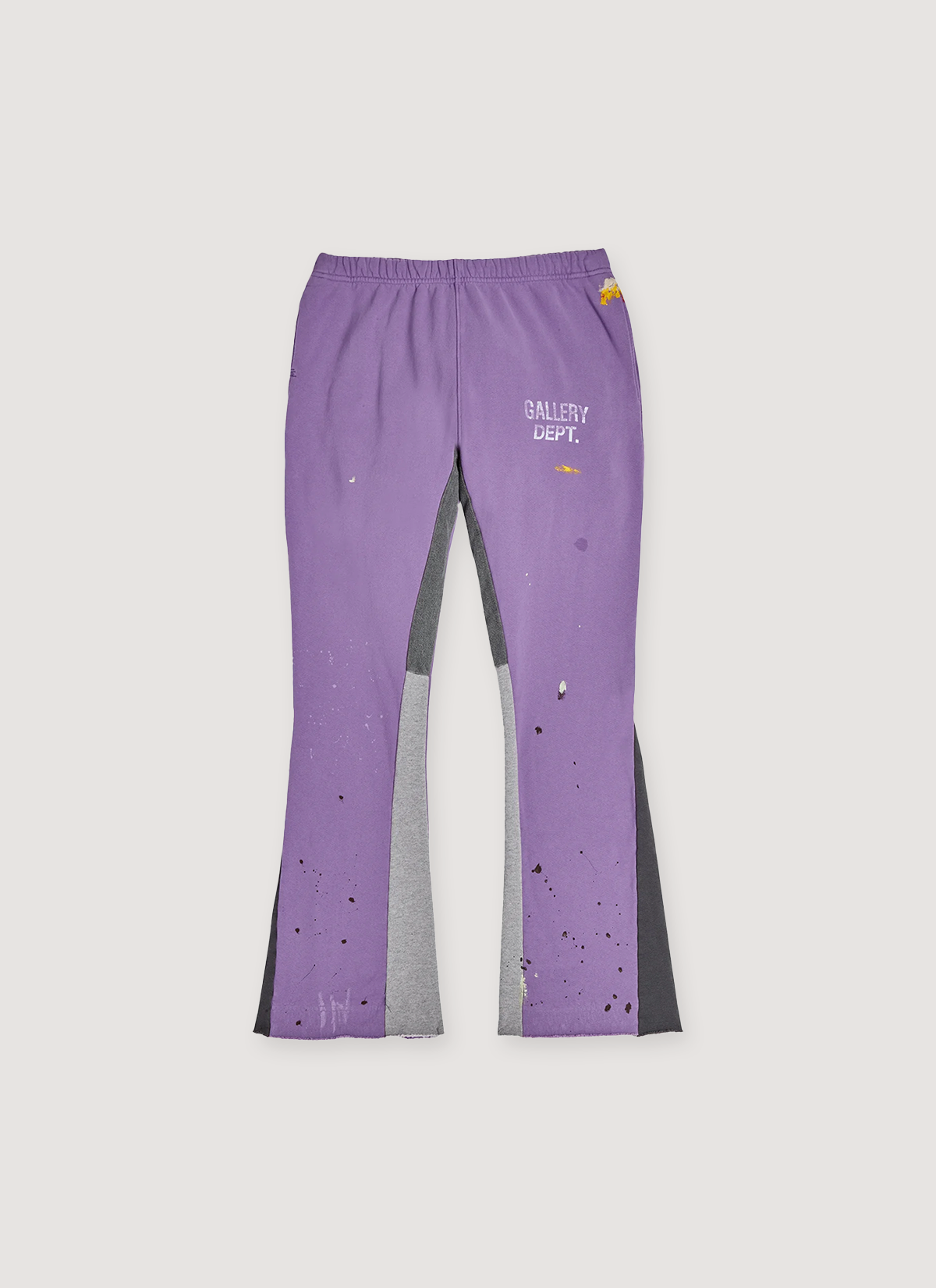 Gallery Dept. GD Logo Flare Sweatpants Purple
