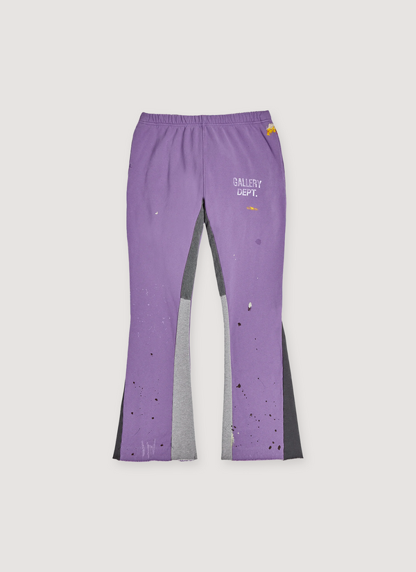 Gallery Dept. GD Logo Flare Sweatpants Purple GD Logo Flare Sweatpants Purple - Authenticated Sweatpants | Pieces Los Angeles