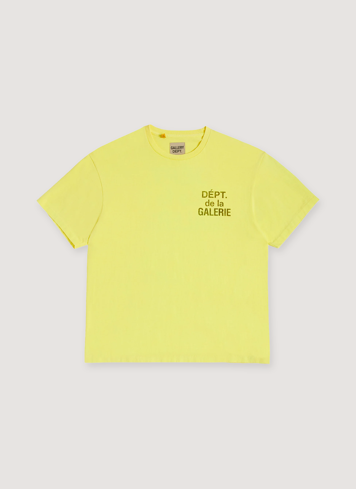 Gallery Dept. French Logo Tee Flo Yellow