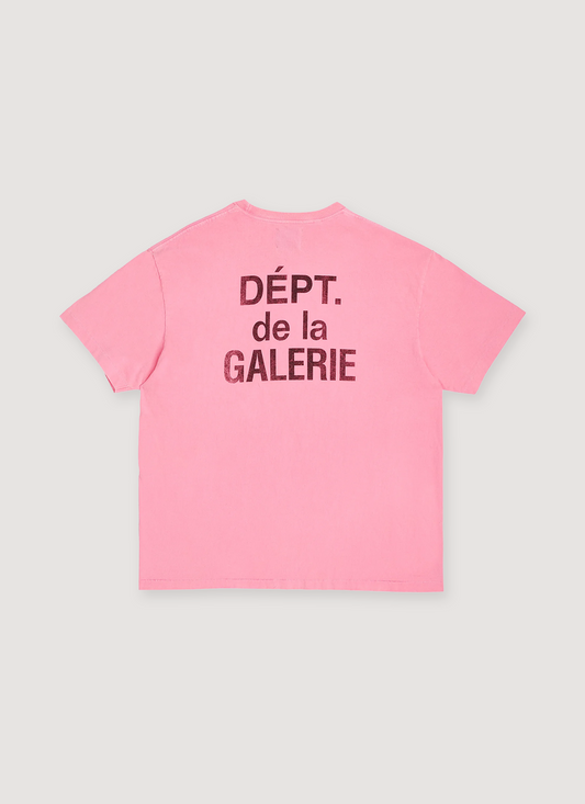 French Logo French Logo Flo Tee Pink