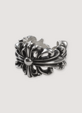 Chrome Hearts Double Floral Ring Silver Chrome Hearts Double Floral Ring Silver - Image 1 | Authenticated at Pieces Los Angeles