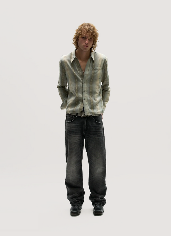 Vague Studios Flower Child Flannel alternate view - Shop at Pieces Los Angeles