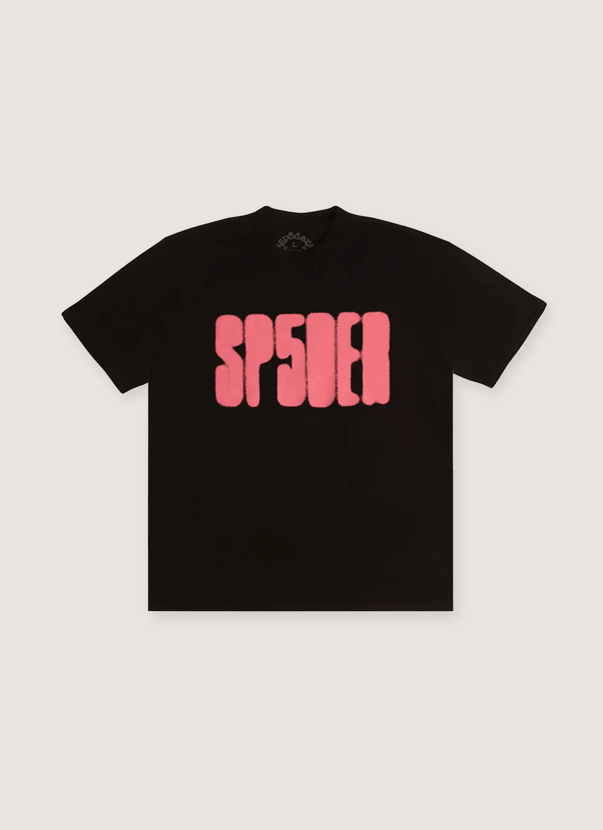 Sp5der Worldwide Focused Logo Tee Black Red