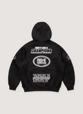 Supreme Football Zip Up Hooded Sweatshirt Black Supreme Football Zip Up Hooded Sweatshirt Black - Image 2 | Authenticated at Pieces Los Angeles