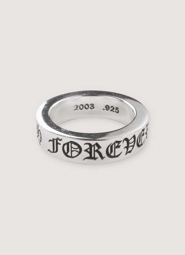 Chrome Hearts Forever Spacer Ring Silver Forever Spacer Ring Silver - Authenticated Rings | Pieces Los Angeles