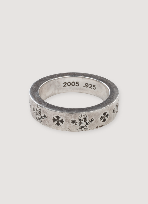 Chrome Hearts Foti Teeter Spacer Ring (Pre-Owned) Foti Teeter Spacer Ring (Pre-Owned) - Authenticated Rings | Pieces Los Angeles