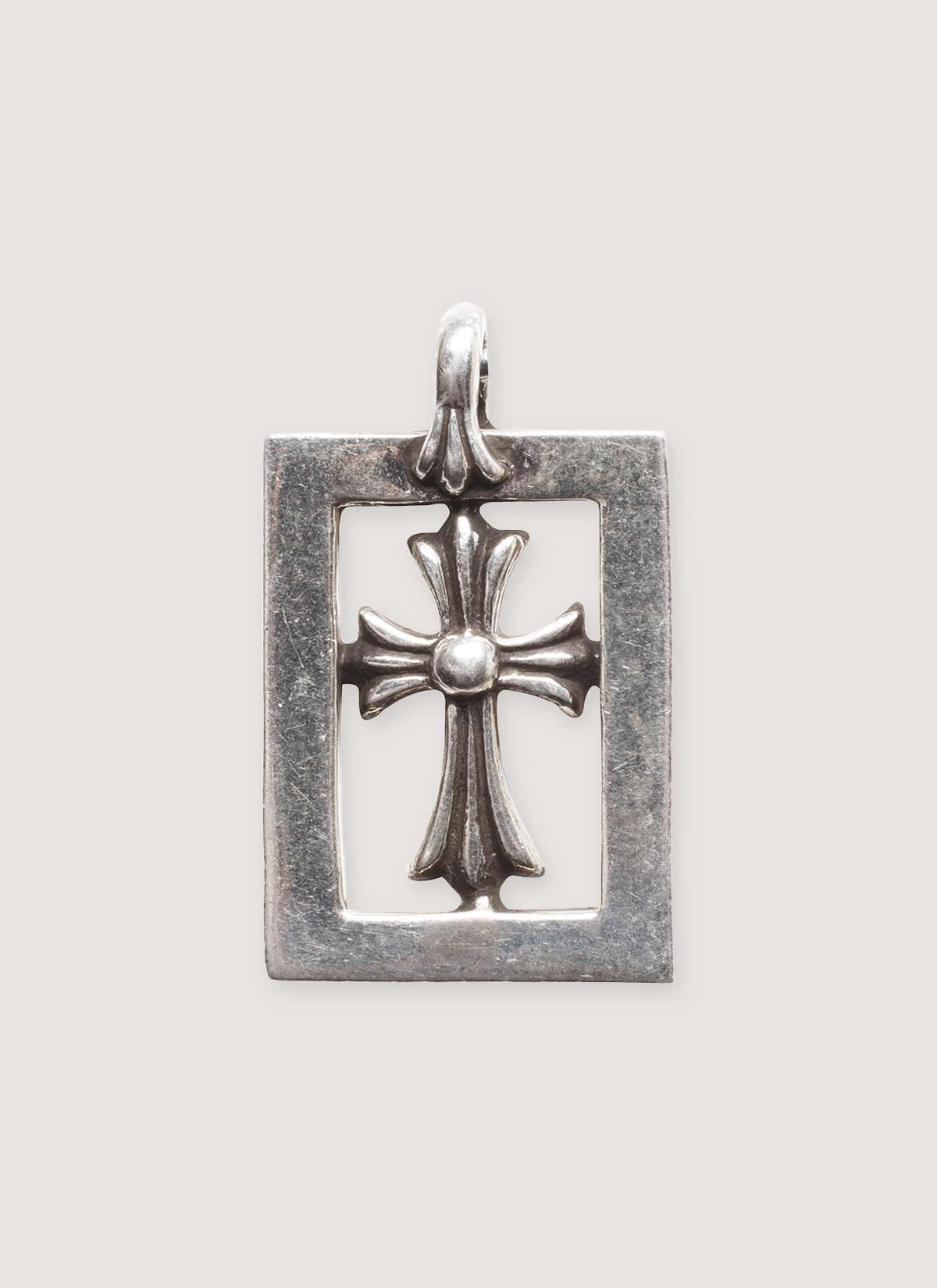 Chrome Hearts Frame Cross Pendant (Pre-Owned) Chrome Hearts Frame Cross Pendant (Pre-Owned) - Image 1 | Authenticated at Pieces Los Angeles
